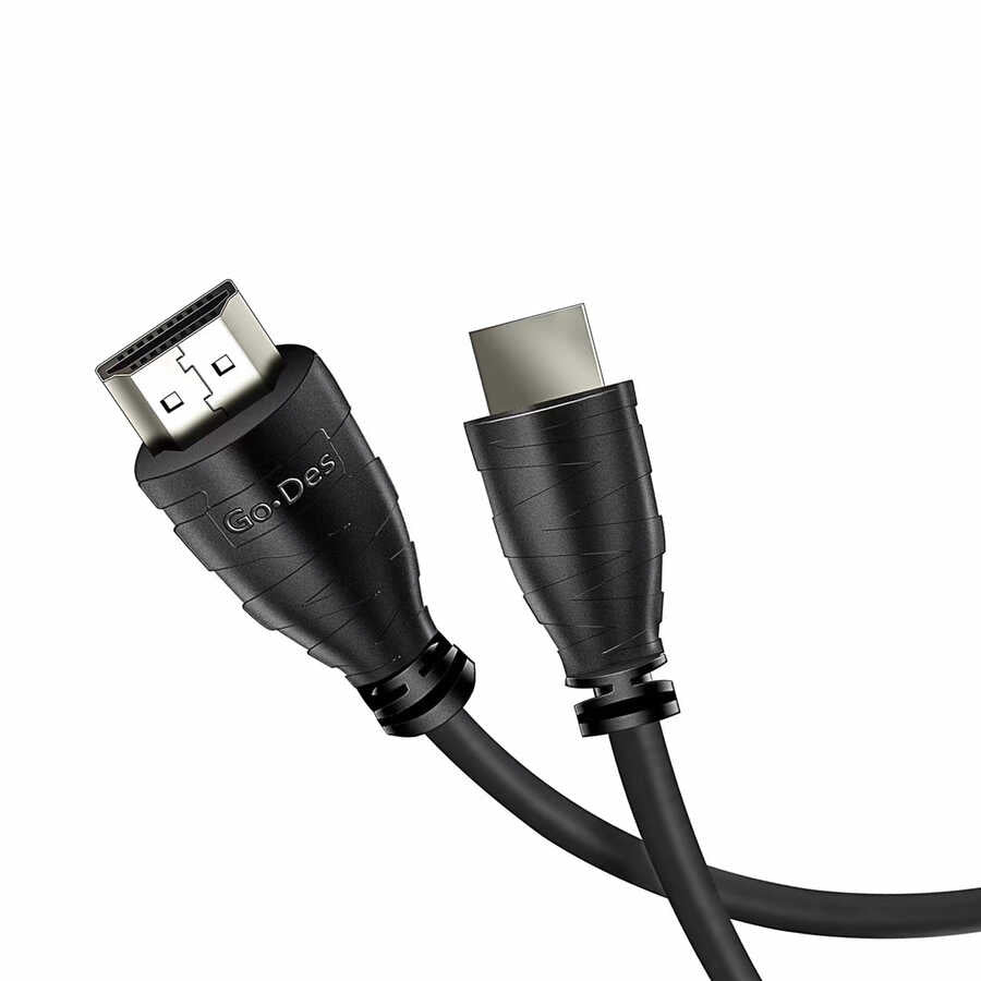 Go-Des GD-HM803 HDMI 4K HD Kablo 3 Metre - 1 Go-Des GD-HM803 HDMI 4K HD Kablo 3 Metre - 1